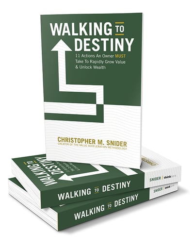 walking to destiny books stacked