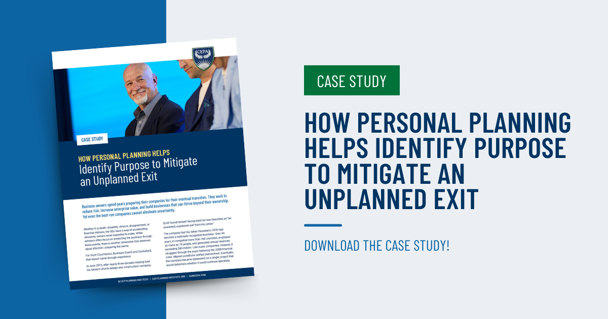 Personal Planning Case Study