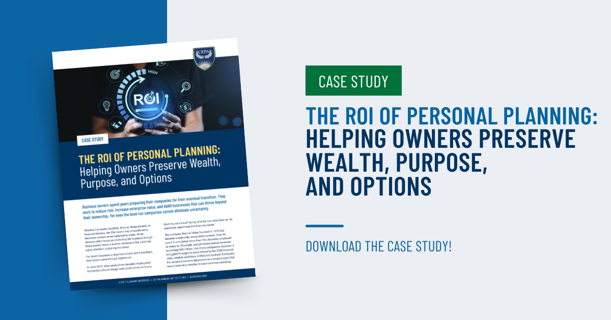 ROI-Personal Planning