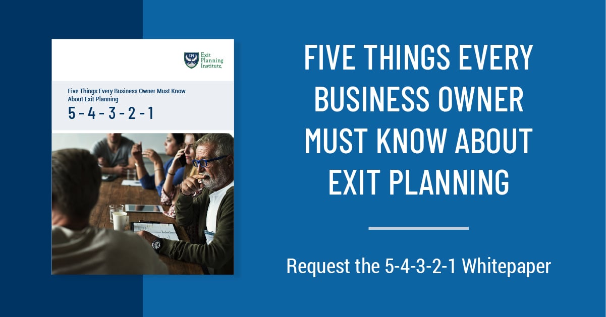 five things every business owner must know about exit planning