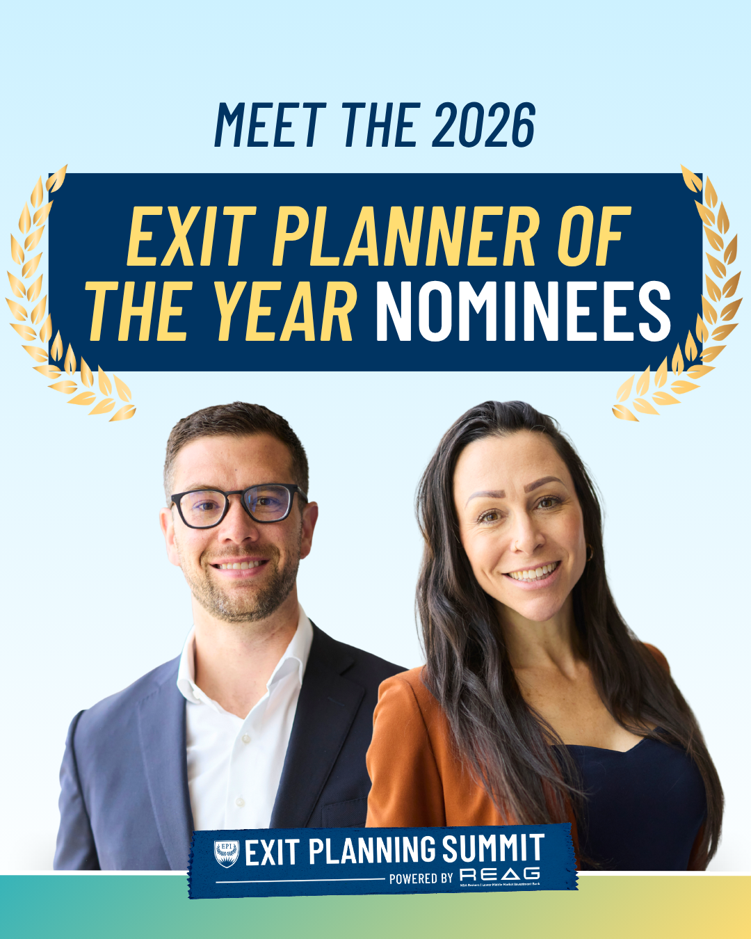 Meet the 2026 Exit Planner of the Year Nominees (Neil McPeak and Renee Russo)